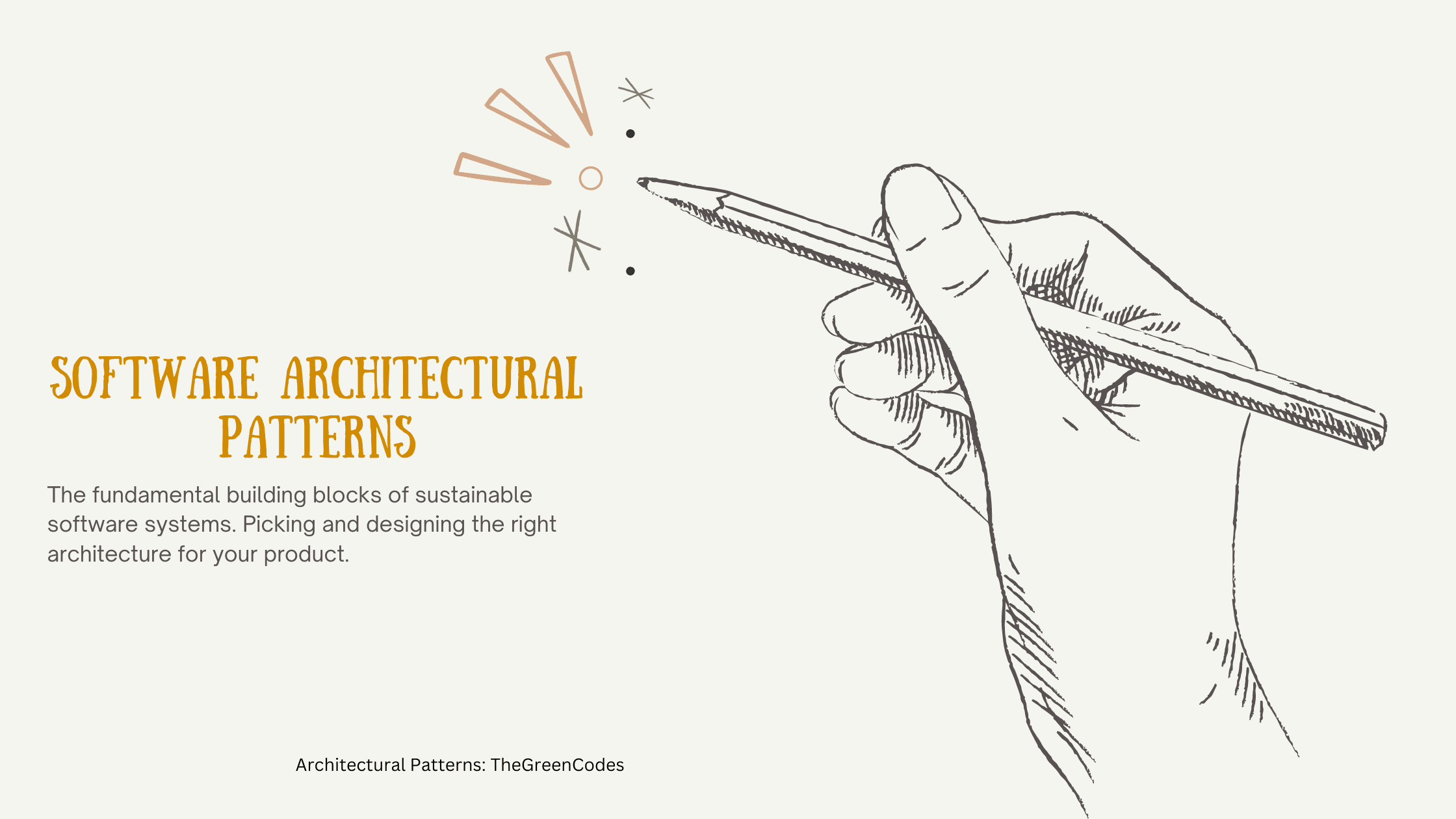 Architectural Patterns for sustainable systems